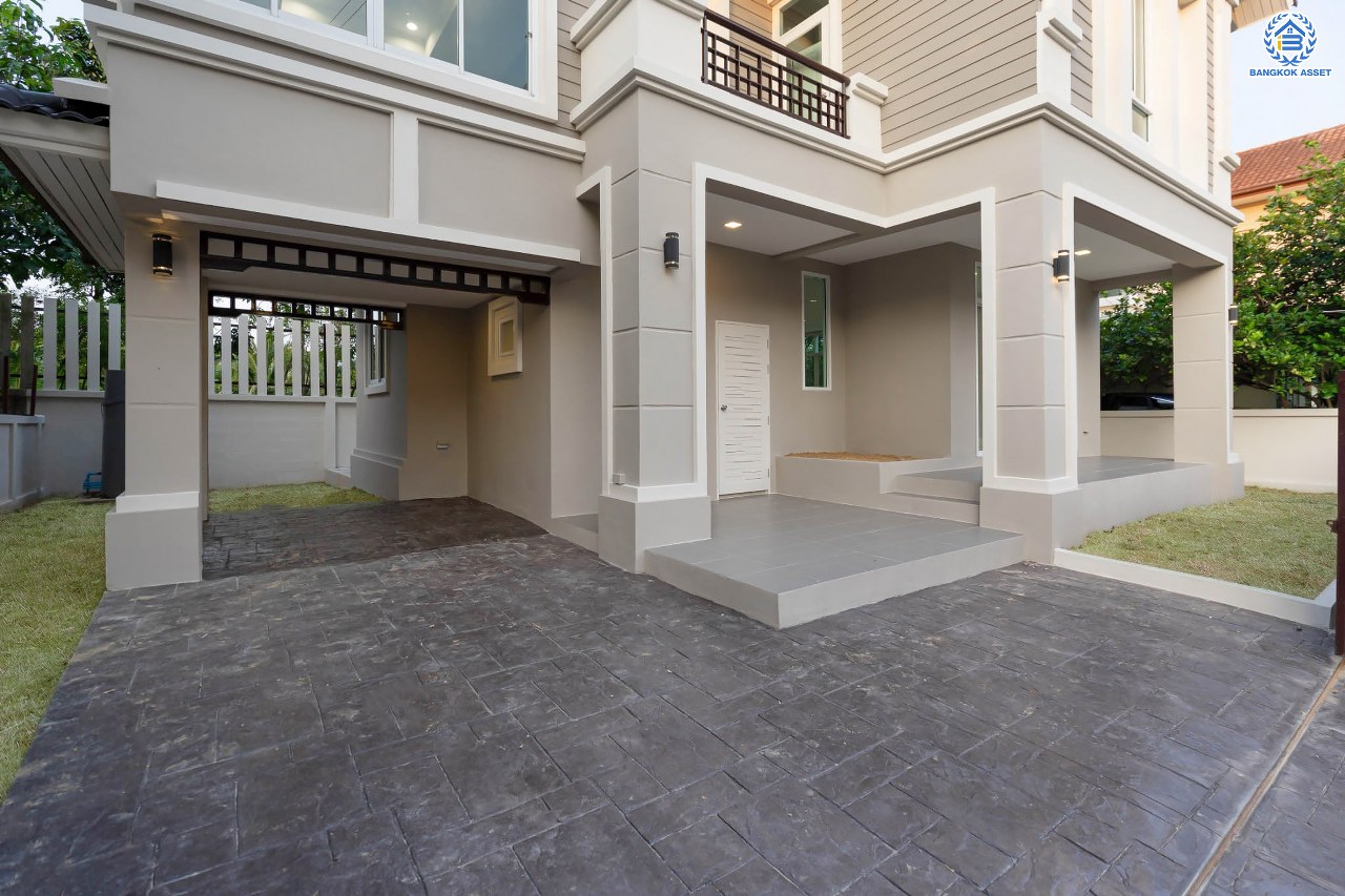 บ้านมือสองตกแต่งใหม่ โครงการ ธนาสิริ รัตนาธิเบศร์ เนื้อที่ 54.7 ตร.ว. ดีไซน์ตอบทุกไลฟ์สไตล์ ฟังก์ชัน 3 ห้องนอน 3 ห้องน้ำ จอดรถได้ 1 คัน บนทำเลติดถนนรัตนาธิเบศร์ เชื่อมต่อหลายเส้นทาง ใกล้รถไฟฟ้าสายสีม่วง "สถานีบางรักใหญ่" และจุดขึ้นทางด่วน "ศรีรัช"